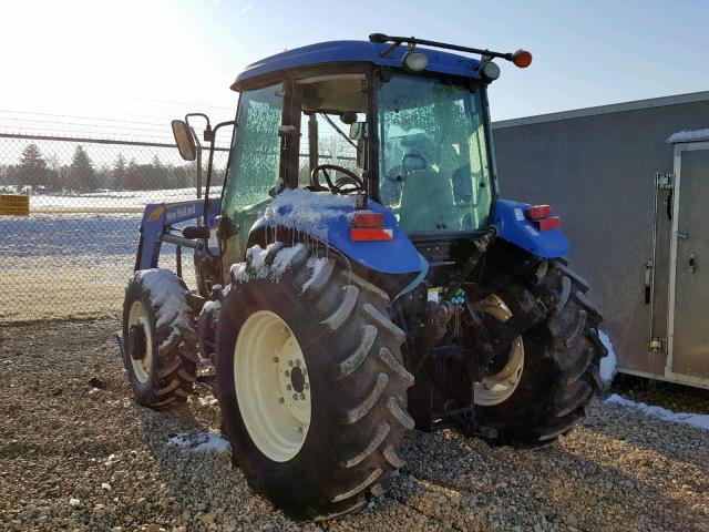 Y9WLE1015 - 2010 NEWH TRACTOR BLUE photo 3