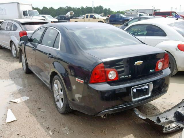 1G1ZC5E00AF170323 - 2010 CHEVROLET MALIBU 1LT 黑色 照片 3