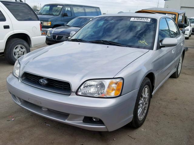 4S3BE625347200552 - 2004 SUBARU LEGACY L S SILVER photo 2