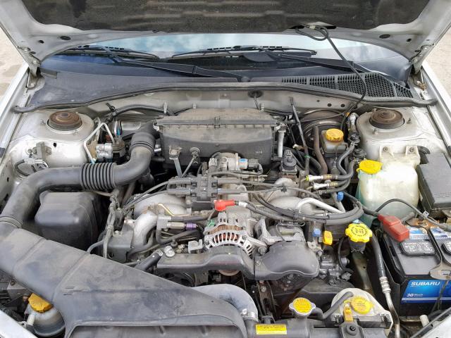 4S3BE625347200552 - 2004 SUBARU LEGACY L S SILVER photo 7