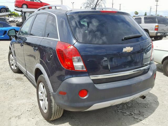 3GNAL2EK4ES620908 - 2014 CHEVROLET CAPTIVA LS 蓝色 照片 3