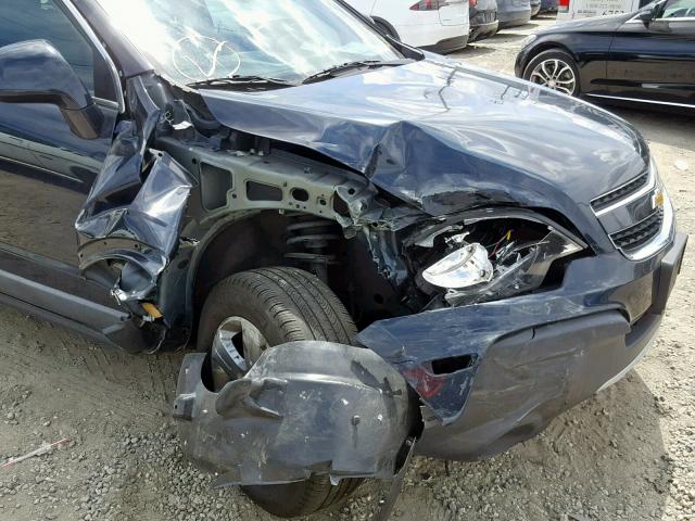 3GNAL2EK4ES620908 - 2014 CHEVROLET CAPTIVA LS 蓝色 照片 9