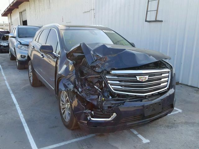 1GYKNBRS9HZ281940 - 2017 CADILLAC XT5 LUXURY BLUE photo 1