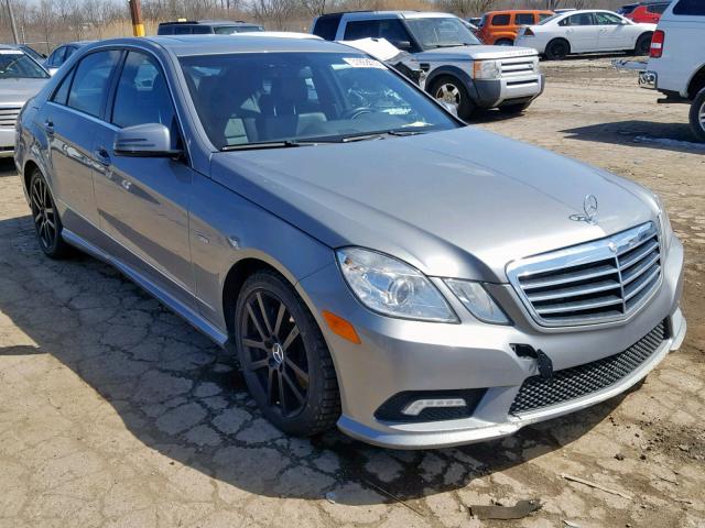 WDDHF2EB0BA415815 - 2011 MERCEDES-BENZ E 350 BLUE SILVER photo 1