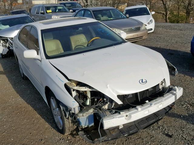 JTHBA30G765160536 - 2006 LEXUS ES 330 WHITE photo 1