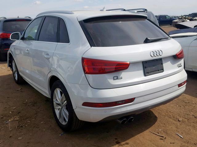 WA1JCCFS2JR022062 - 2018 AUDI Q3 PREMIUM WHITE photo 3