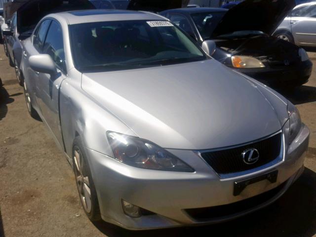 JTHBK262765015550 - 2006 LEXUS IS 250 SILVER photo 1