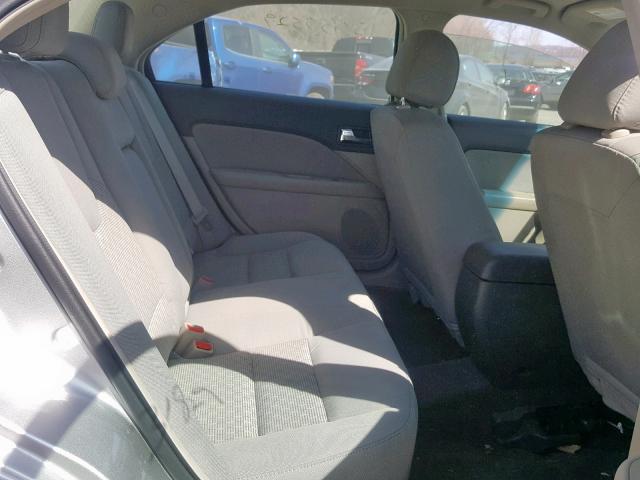 3FAHP0GA3CR426269 - 2012 FORD FUSION S GRAY photo 6