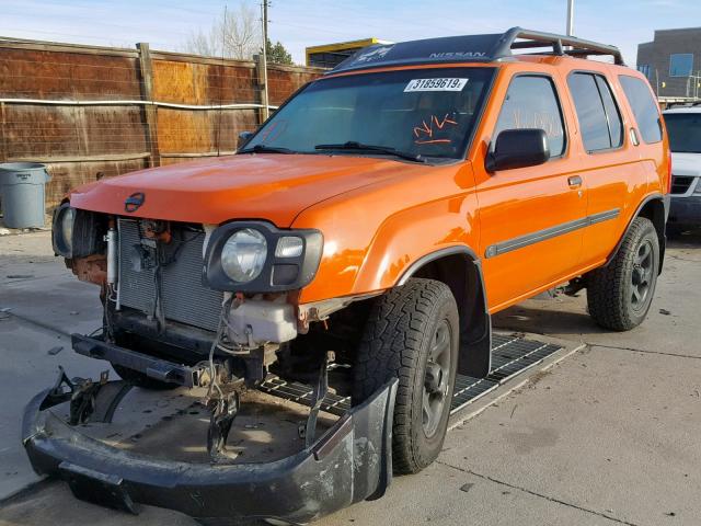 5N1MD28Y23C630631 - 2003 NISSAN XTERRA SE ORANGE photo 2