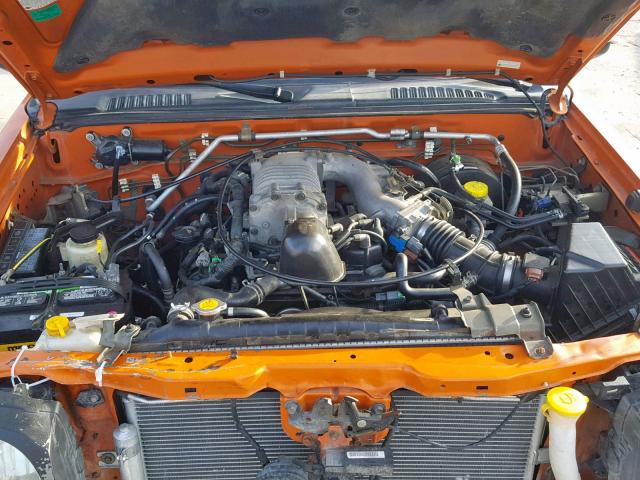 5N1MD28Y23C630631 - 2003 NISSAN XTERRA SE ORANGE photo 7