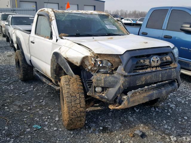 5TFPX4EN0DX018498 - 2013 TOYOTA TACOMA WHITE photo 1