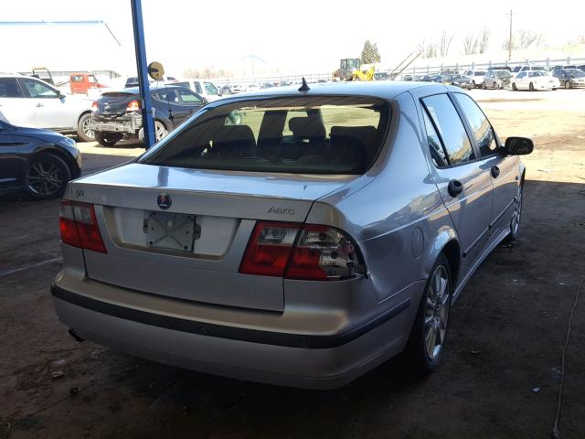 YS3EH45GX33007707 - 2003 SAAB 9-5 AERO SILVER photo 4