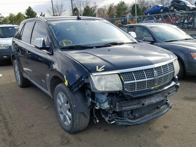 2LMDU88C07BJ09036 - 2007 LINCOLN MKX BLACK photo 1