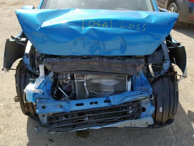 ML32A3HJ1EH015039 - 2014 MITSUBISHI MIRAGE DE BLUE photo 7