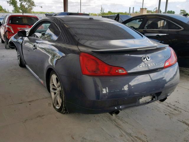 JNKCV64E48M106767 - 2008 INFINITI G37 BASE CHARCOAL photo 3