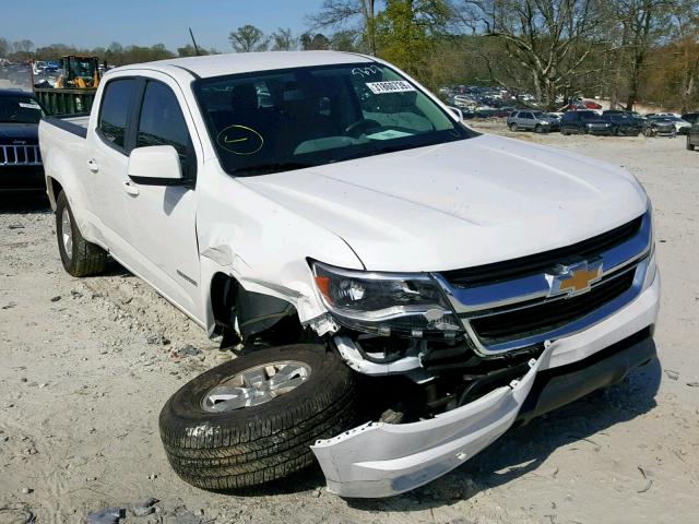 1GCGSBEN7J1275627 - 2018 CHEVROLET COLORADO WHITE photo 1