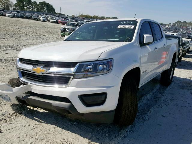 1GCGSBEN7J1275627 - 2018 CHEVROLET COLORADO WHITE photo 2