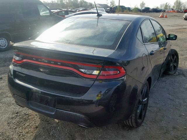 1C3CDFBB1FD253448 - 2015 DODGE DART SXT BLACK photo 4