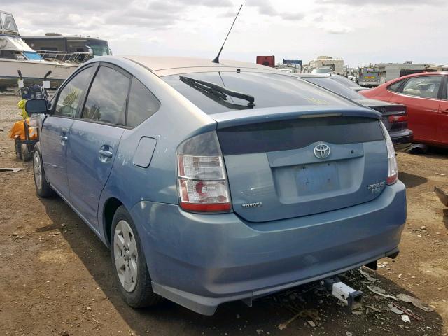 JTDKB20U953078476 - 2005 TOYOTA PRIUS BLUE photo 3