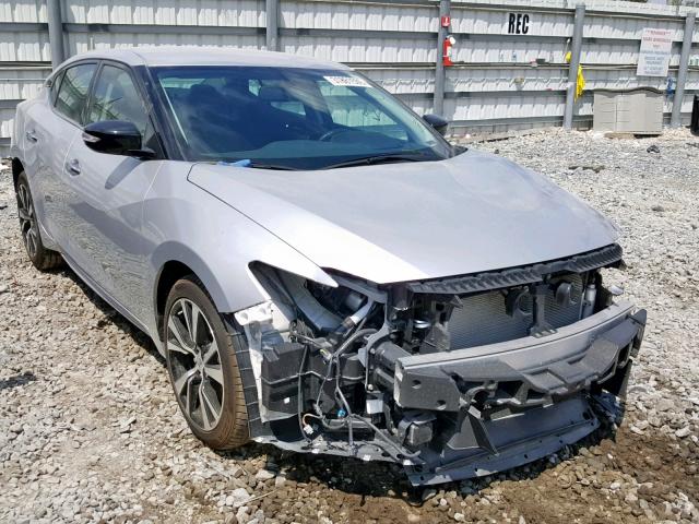 1N4AA6AP5JC369328 - 2018 NISSAN MAXIMA 3.5 SILVER photo 1