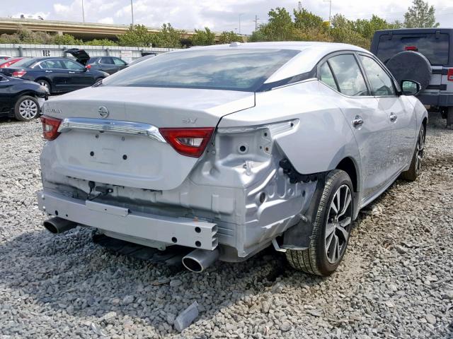 1N4AA6AP5JC369328 - 2018 NISSAN MAXIMA 3.5 SILVER photo 4