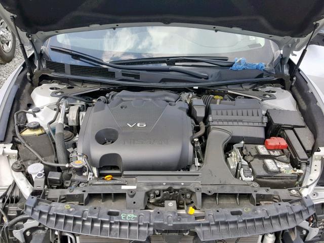 1N4AA6AP5JC369328 - 2018 NISSAN MAXIMA 3.5 SILVER photo 7