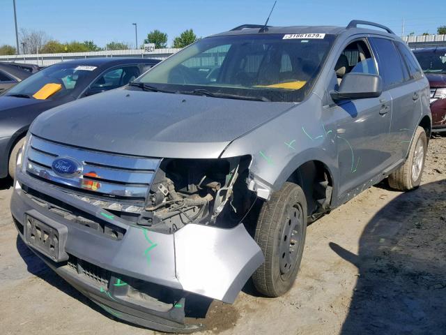 2FMDK36C87BA57081 - 2007 FORD EDGE SE GRAY photo 2