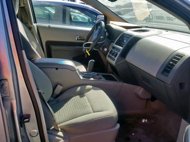 2FMDK36C87BA57081 - 2007 FORD EDGE SE GRAY photo 5