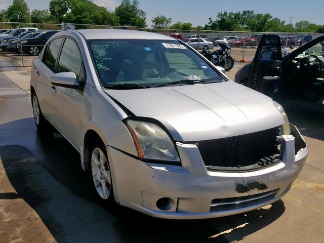 3N1AB61E08L729452 - 2008 NISSAN SENTRA 2.0 SILVER photo 1