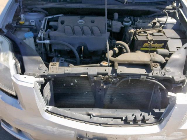 3N1AB61E08L729452 - 2008 NISSAN SENTRA 2.0 SILVER photo 7