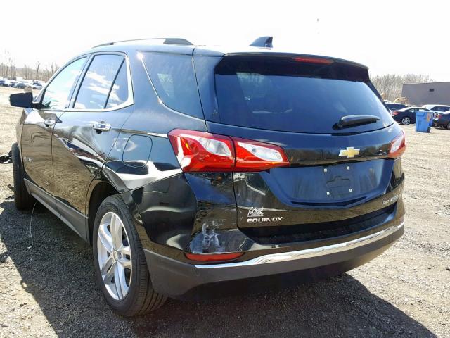 2GNAXVEV0J6106756 - 2018 CHEVROLET EQUINOX PR BLACK photo 3