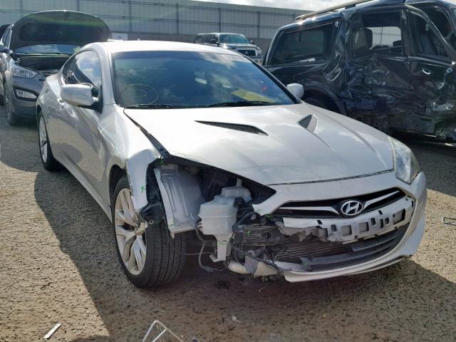 KMHHT6KD5DU091693 - 2013 HYUNDAI GENESIS CO SILVER photo 1