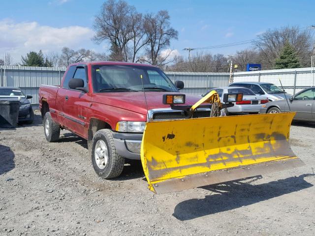 1B7HF13Z4XJ598356 - 1999 DODGE RAM 1500 RED photo 1