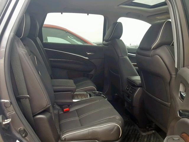 5FRYD3H89HB008807 - 2017 ACURA MDX ADVANC GRAY photo 6