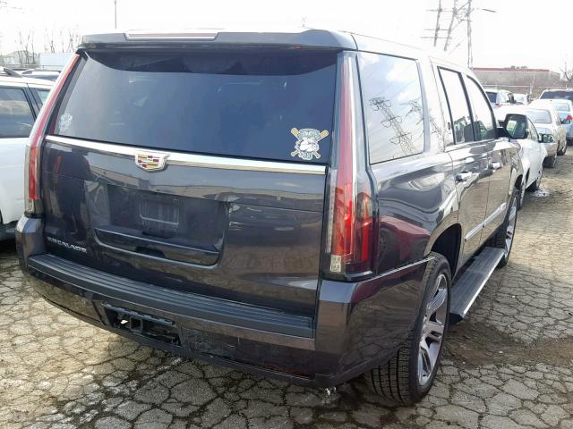 1GYS4NKJ4FR723588 - 2015 CADILLAC ESCALADE P GRAY photo 4