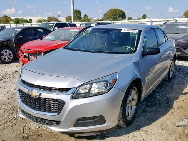 1G11B5SL4FF127576 - 2015 CHEVROLET MALIBU LS SILVER photo 2