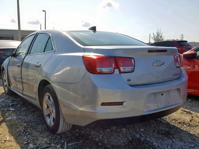 1G11B5SL4FF127576 - 2015 CHEVROLET MALIBU LS SILVER photo 3