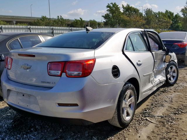 1G11B5SL4FF127576 - 2015 CHEVROLET MALIBU LS SILVER photo 4