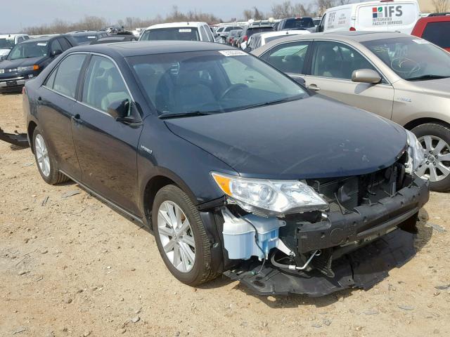 4T1BD1FK7CU028088 - 2012 TOYOTA CAMRY HYBR CHARCOAL photo 1