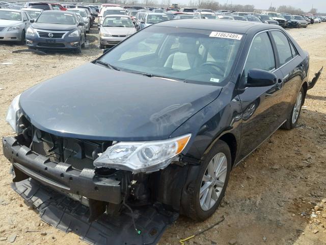 4T1BD1FK7CU028088 - 2012 TOYOTA CAMRY HYBR CHARCOAL photo 2