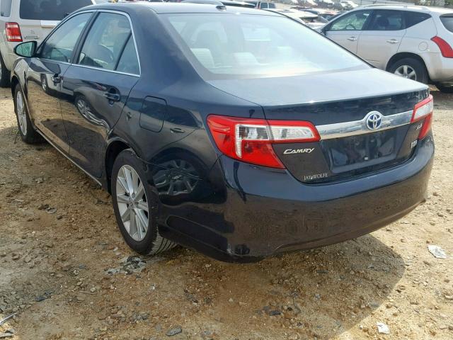 4T1BD1FK7CU028088 - 2012 TOYOTA CAMRY HYBR CHARCOAL photo 3