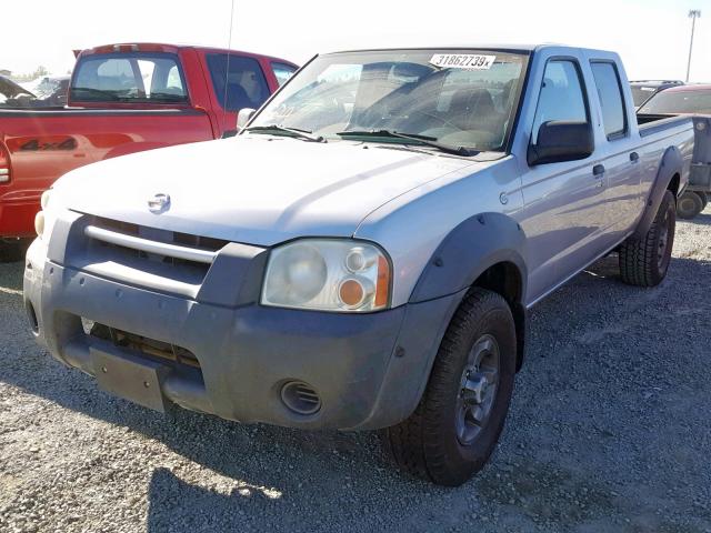 1N6ED29X83C444488 - 2003 NISSAN FRONTIER C SILVER photo 2