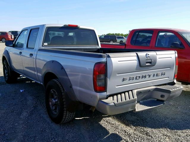 1N6ED29X83C444488 - 2003 NISSAN FRONTIER C SILVER photo 3