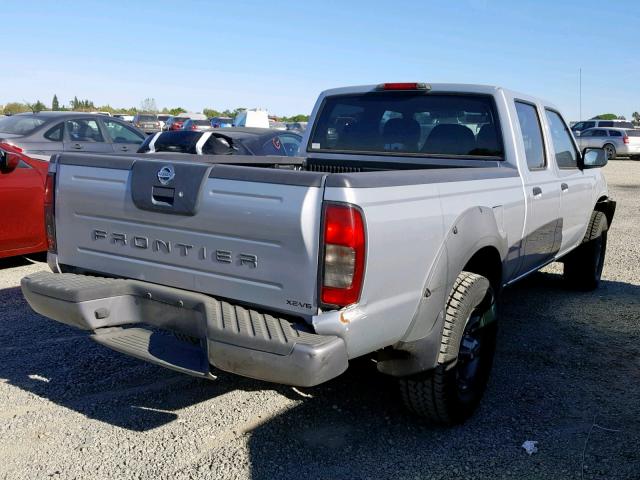 1N6ED29X83C444488 - 2003 NISSAN FRONTIER C SILVER photo 4