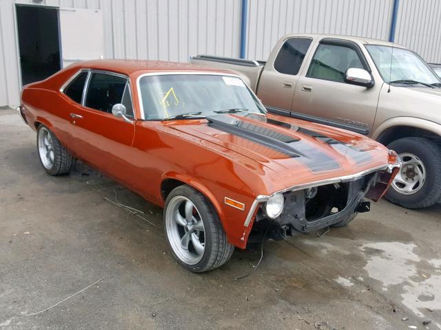 114271W145454 - 1971 CHEVROLET NOVA ORANGE photo 1