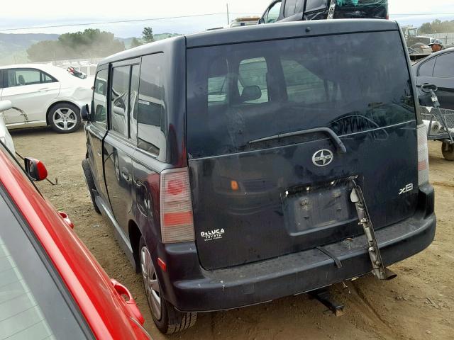JTLKT334850185779 - 2005 TOYOTA SCION XB 黑色 照片 3