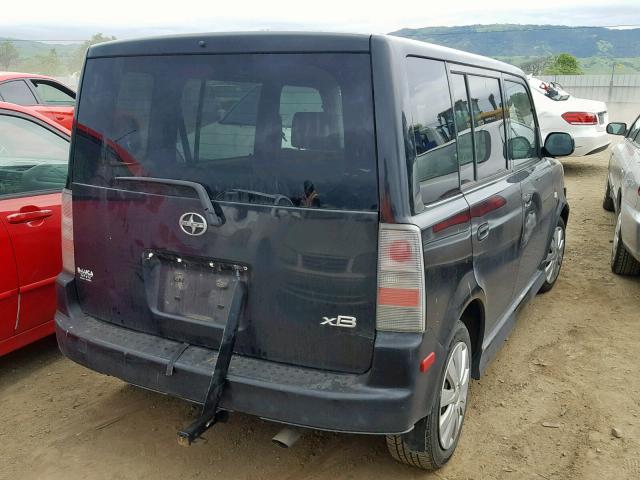 JTLKT334850185779 - 2005 TOYOTA SCION XB 黑色 照片 4