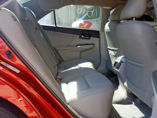 4T1BD1FK8CU037043 - 2012 TOYOTA CAMRY HYBR RED photo 6