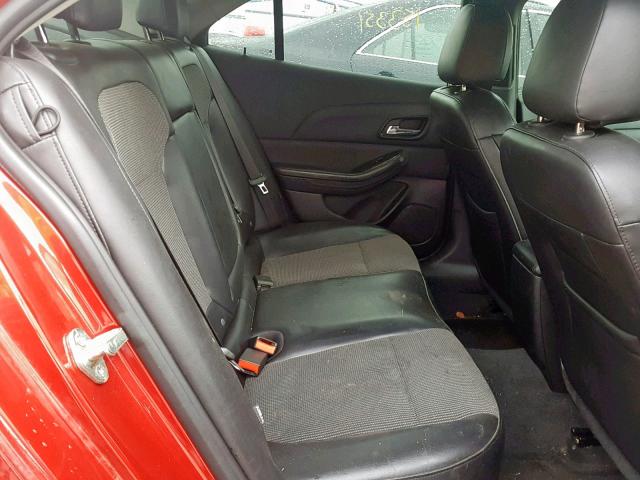 1G11C5SLXEF242775 - 2014 CHEVROLET MALIBU 1LT 红色 照片 6