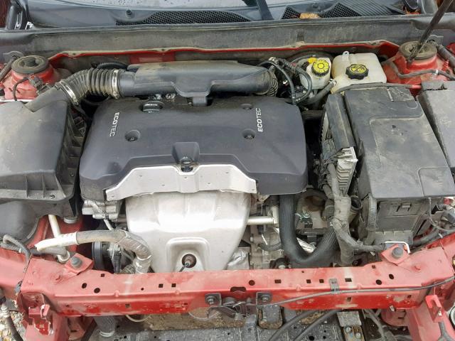 1G11C5SLXEF242775 - 2014 CHEVROLET MALIBU 1LT 红色 照片 7